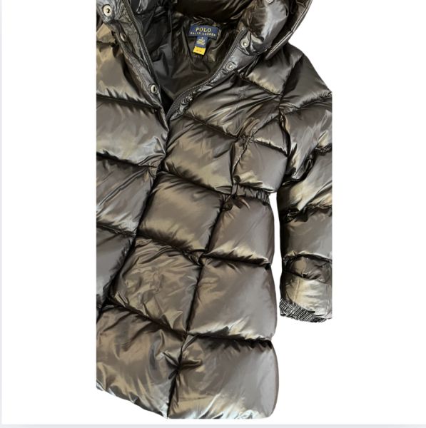 Ralph Lauren Siyah Puffer Mont 5 yaş