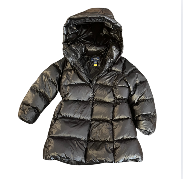 Ralph Lauren Siyah Puffer Mont 5 yaş