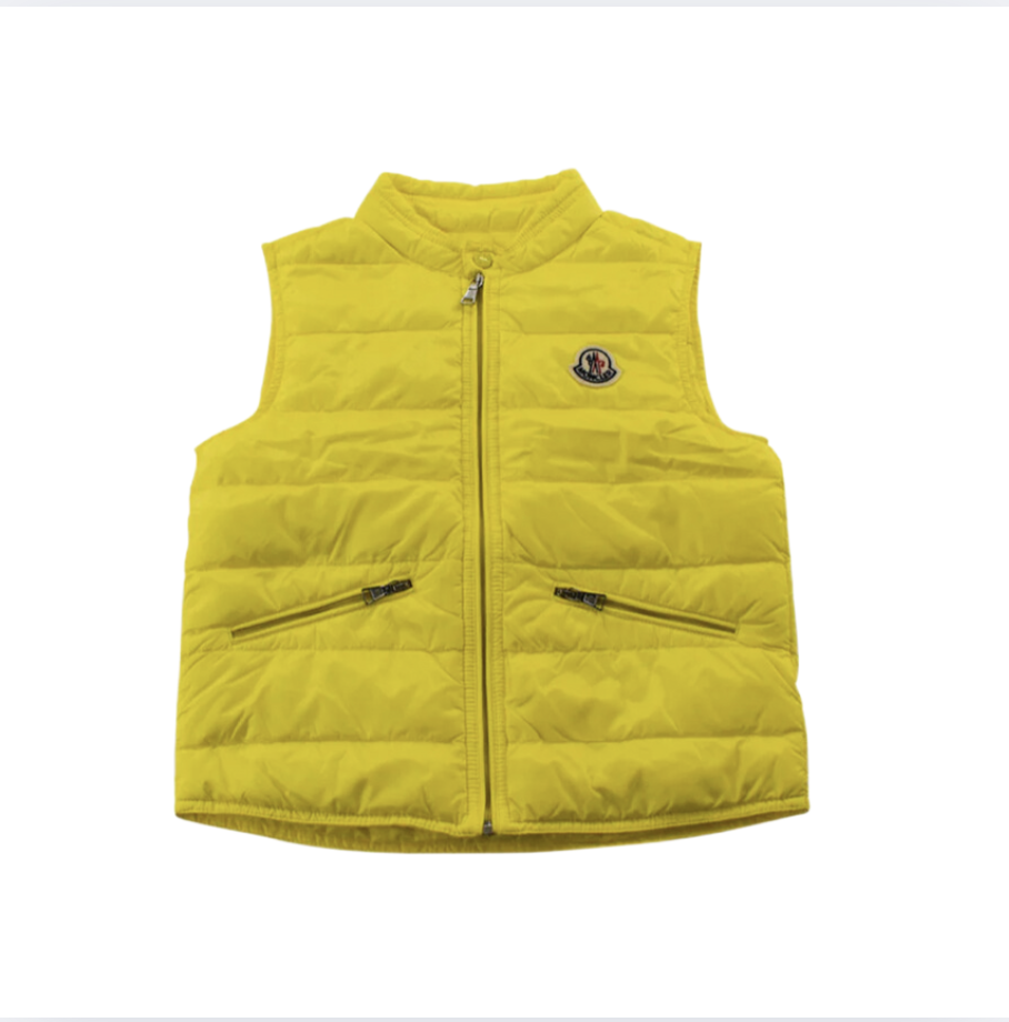 Moncler Sarı Yelek 4 yaş