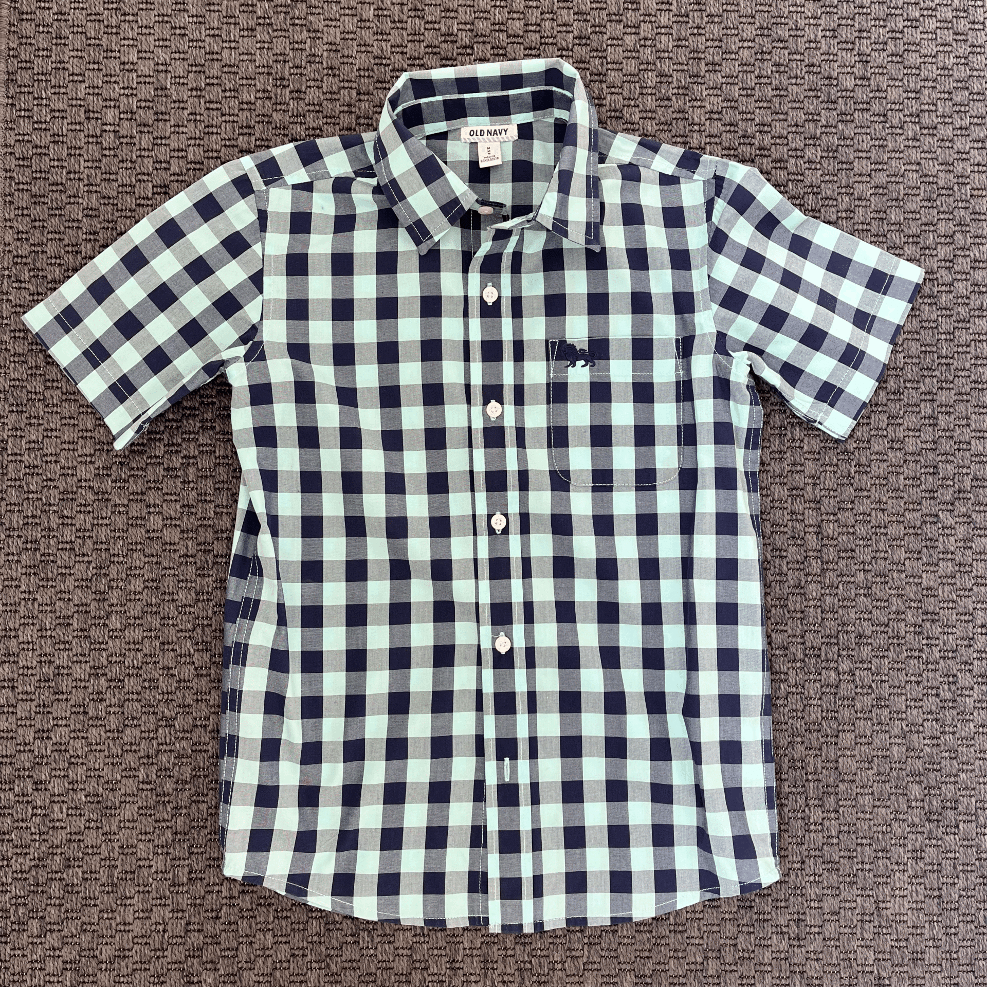 Old Navy Kısa kollu Gömlek M beden 8-9 yaş