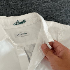 Lacoste Beyaz Gömlek 5 6 yaş