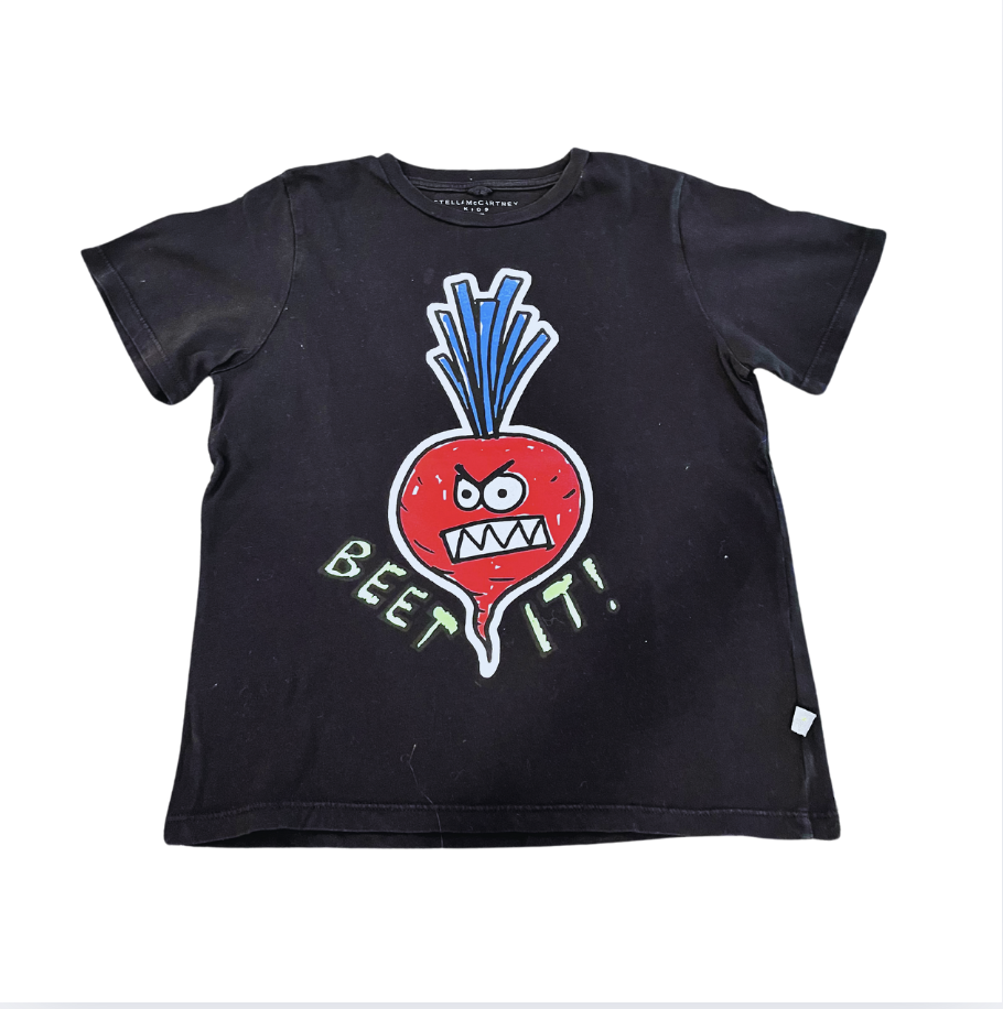 Stella Mc Cartney siyah t shirt 6 yaş