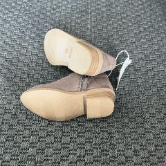 Old Navy Vizon Rengi Süet Botlar 24.5 numara