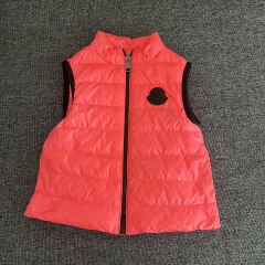 Moncler Fuşya Puffer Yelek 4 yaş