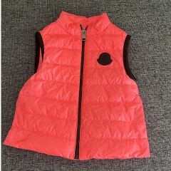 Moncler Fuşya Puffer Yelek 4 yaş
