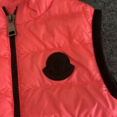 Moncler Fuşya Puffer Yelek 4 yaş