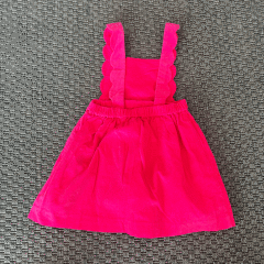 Jacadi Pembe Kadife Elbise 36 ay yılbaşı