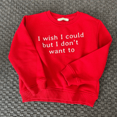 PSC Brand Kırmızı Sweatshirt 3 4 yaş