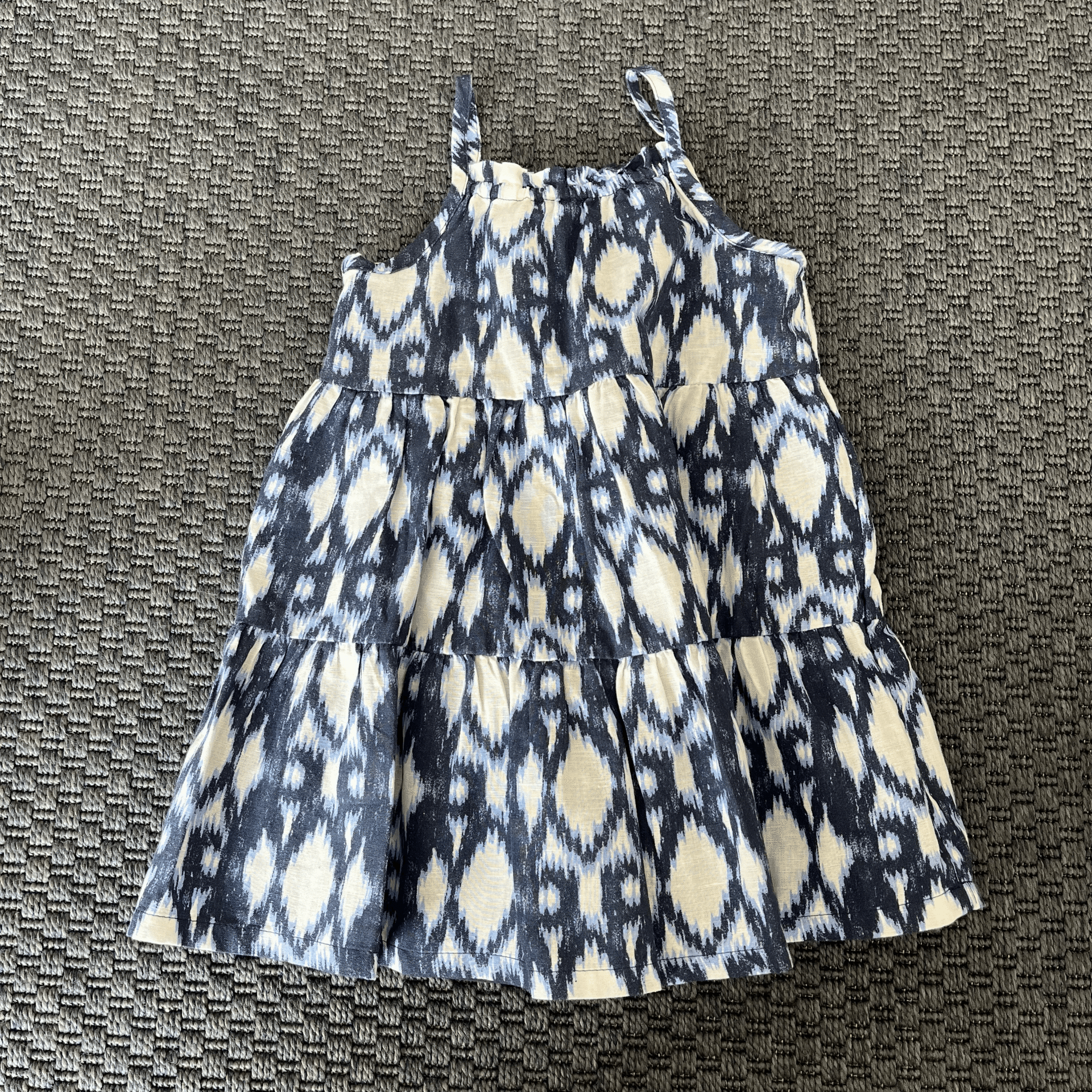 Gap Lacivert Beyaz Elbise 3 yaş