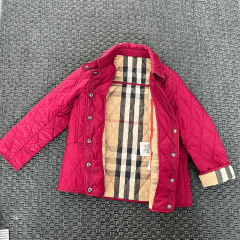 Burberry Bordo Ceket 5 yaş 110 cm kırmızı yılbaşı
