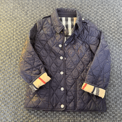 Burberry Lacivert Kapitone ceket 6 yaş 116 cm