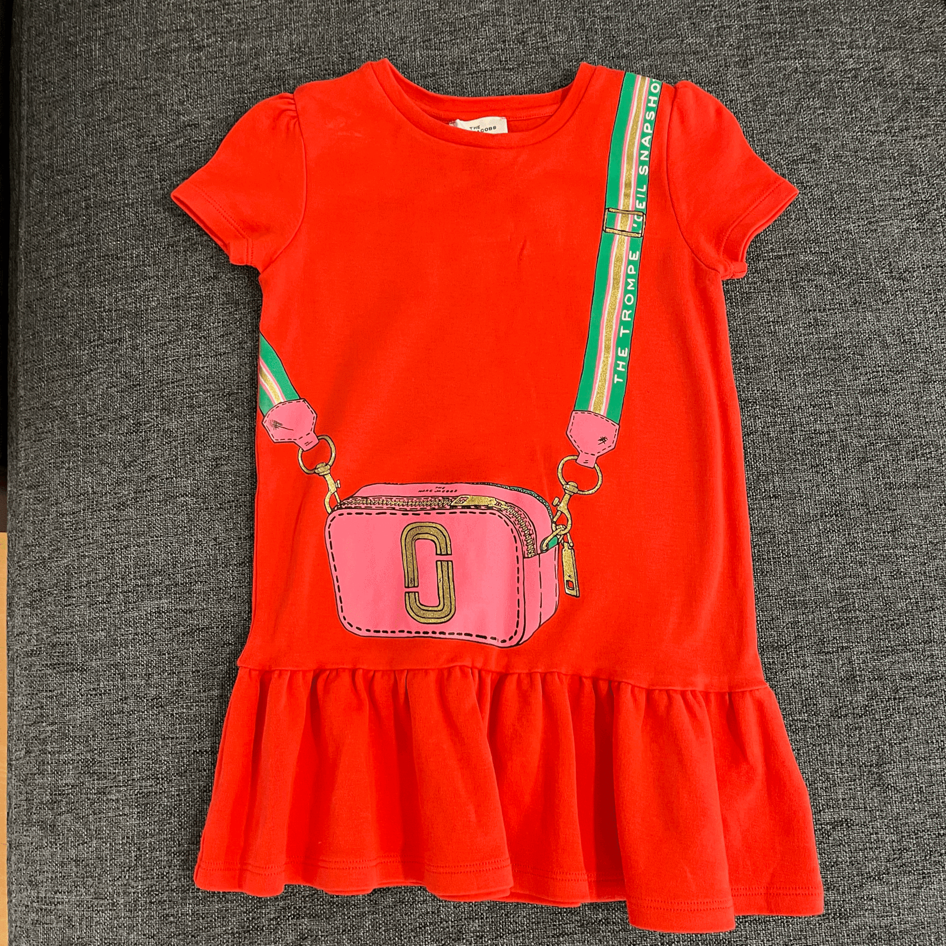 Marc Jacobs Pembe Çantalı Elbise 5 yaş