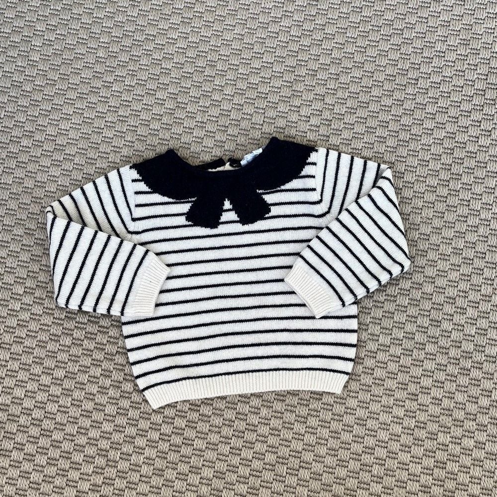 Jacadi Çizgili Yün Kazak 12 ay