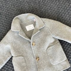 Zara Gri İnce Palto 9-12 ay