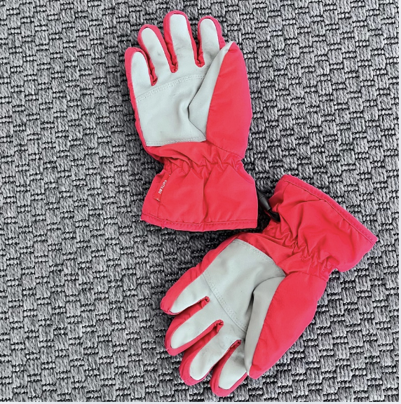 Barts Kırmızı kayak Eldivenleri 4 6 yaş