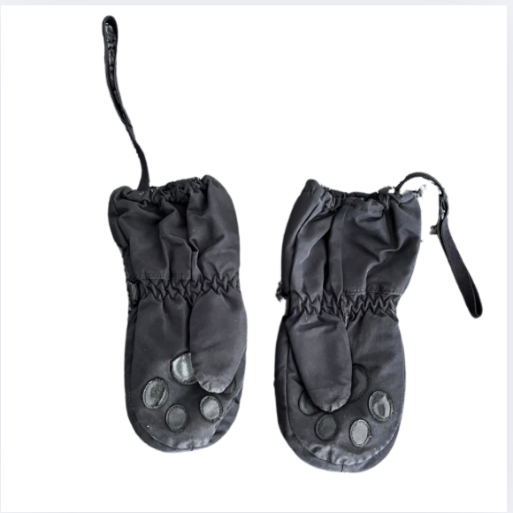 Rosignol Siyah kayak Eldivenleri 4 yaş