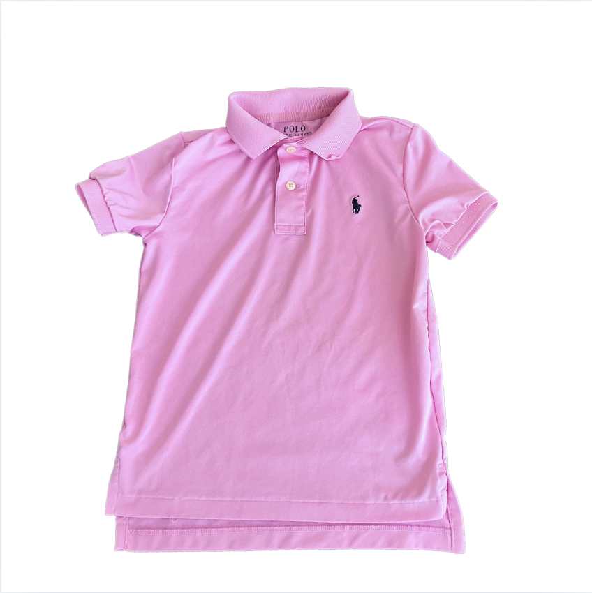 Ralph Lauren Pembe Performance t shirt 5 yaş