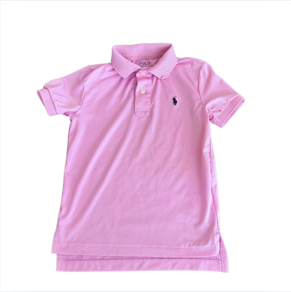 Ralph Lauren Pembe Performance t shirt 5 yaş