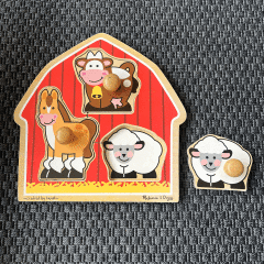 Melissa Doug Puzzle -Oyuncak yılbaşı