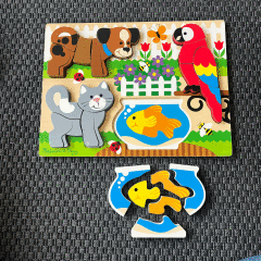 Melissa Doug Ahşap Puzzle - Oyuncak yılbaşı