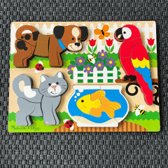 Melissa Doug Ahşap Puzzle - Oyuncak yılbaşı