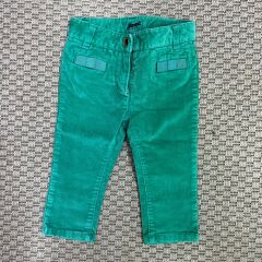 Jacadi Yeşil Kadife Pantolon 12 ay yılbaşı