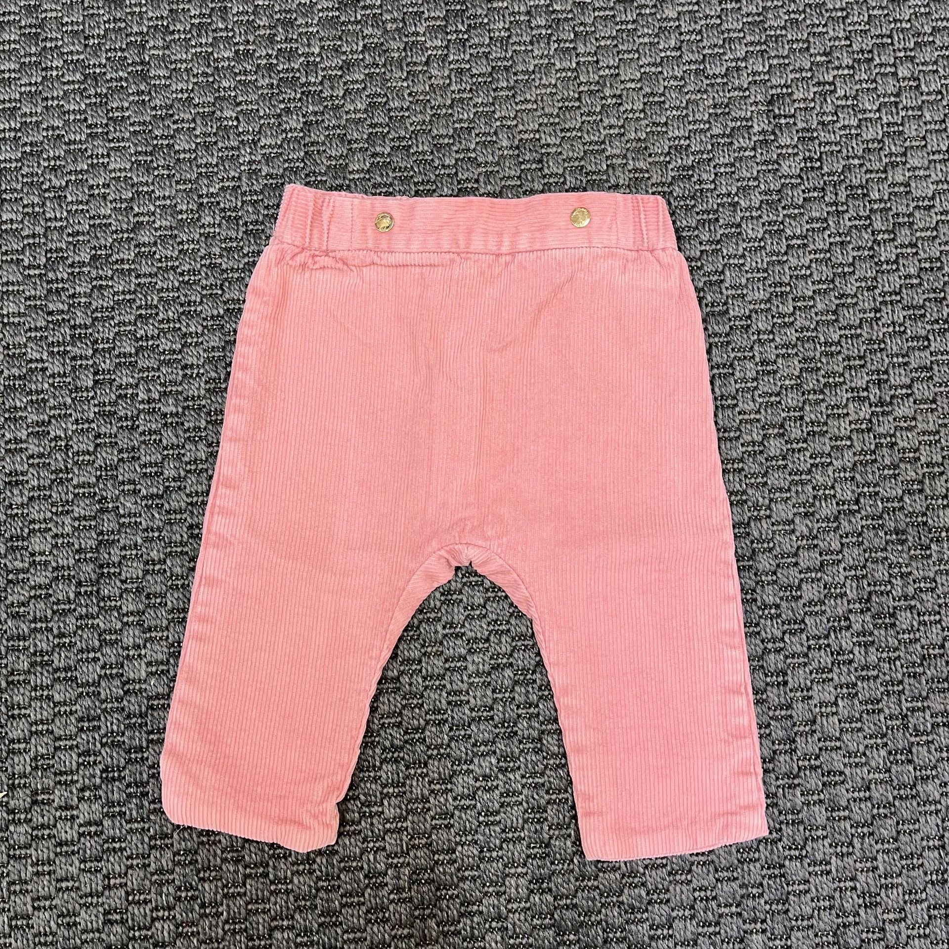 Jacadi Pembe Kadife Pantolon 12 ay 74 cm yılbaşı