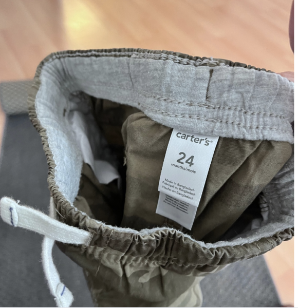 Carters Kamuflaj Pantolon 24 ay