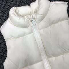 Old Navy Beyaz Puffer Yelek 18-24 ay