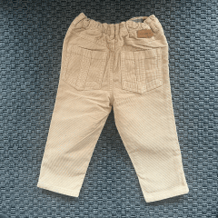 Burberry Bej fitilli Kadife Pantolon 18 AY