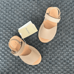 Mango Bej Etiketli Sandaletler 24 numara