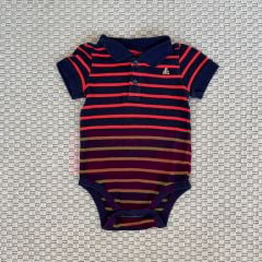 Gap lacivert Turuncu Çizgili Body 12 18 ay