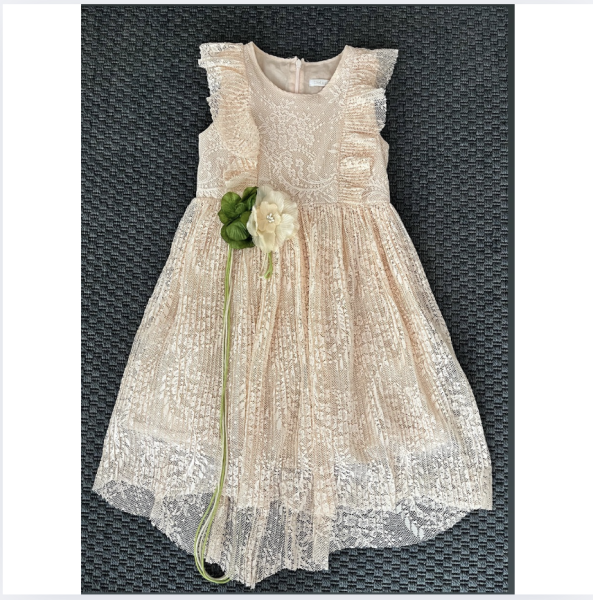 Lia Lea Dantelli elbise 7 8 yaş