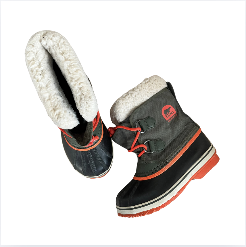 Sorel Yeşil Botlar 31 numara KAYAK