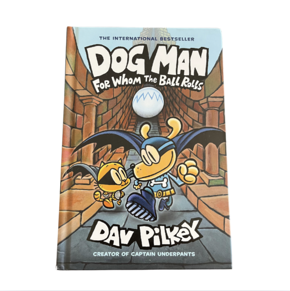 Dog Man for whom the ball rolls İngilizce ciltli kitap