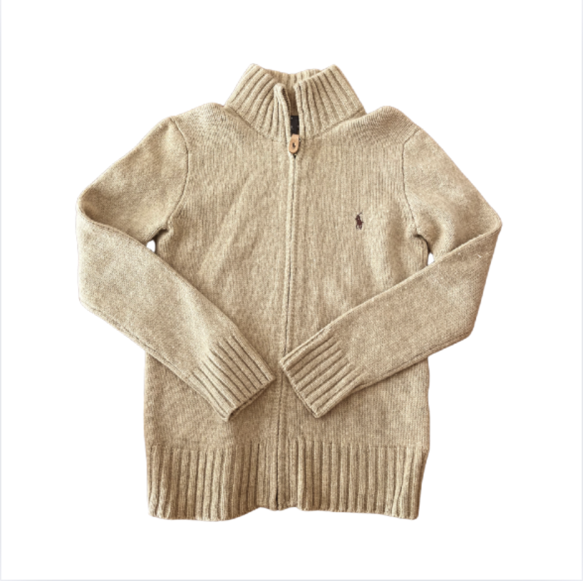 Ralph Lauren bej Yün Kazak 8 10 yaş