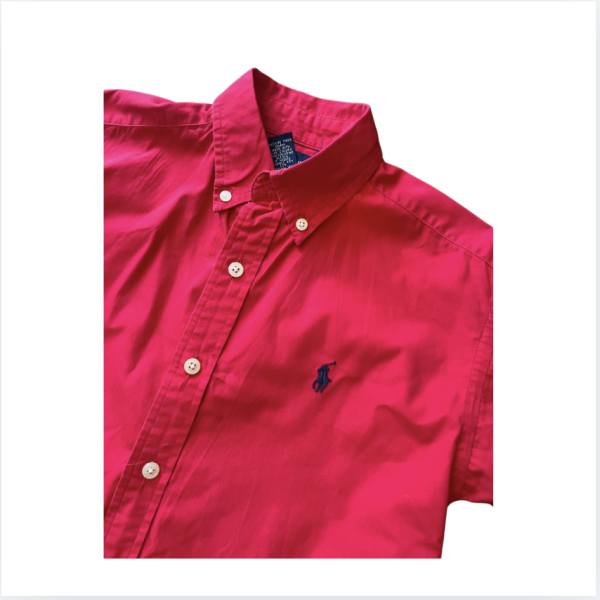 Ralph Lauren Kırmızı gömlek 10 12 yaş