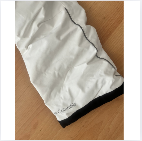 Columbia beyaz kayak pantolonu 6 yaş