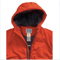 Jacadi Kırmızı Kalın Mont 116 cm 6 yaş yılbaşı