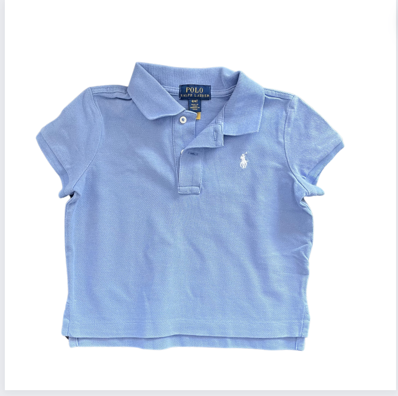 Ralph Lauren Bebek Mavisi Tshirt 4 yaş