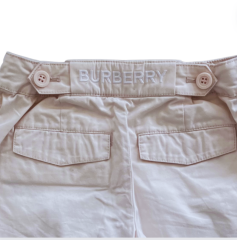 Burberry Somon rengi Şort 3 yaş