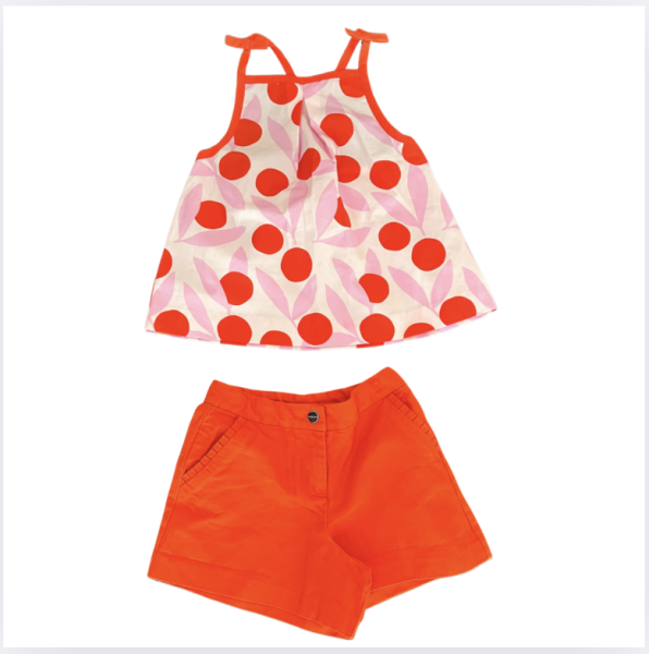 Jacadi cepleri fırfırlı Şort 5 yaş