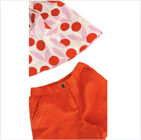 Jacadi cepleri fırfırlı Şort 5 yaş