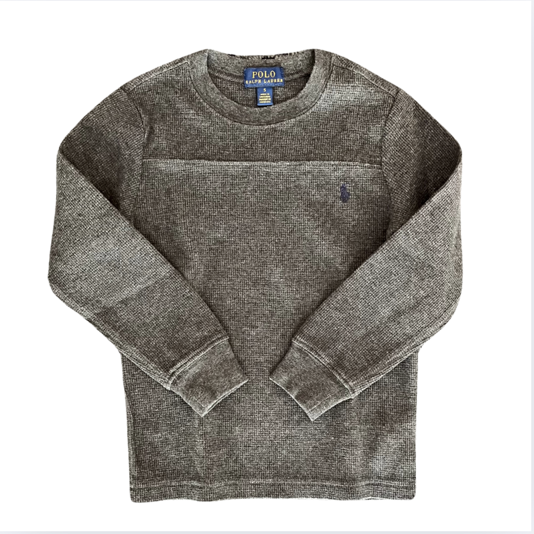 Ralph Lauren Gri Uzun kollu üst 5 yaş