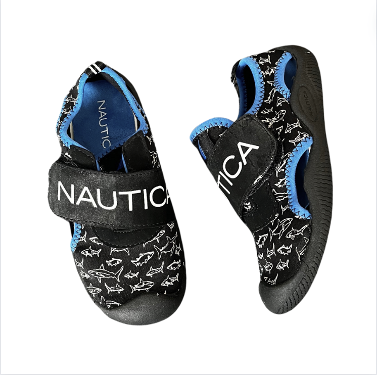 Nautica Mavi Siyah Sandaletler 25 26 numara