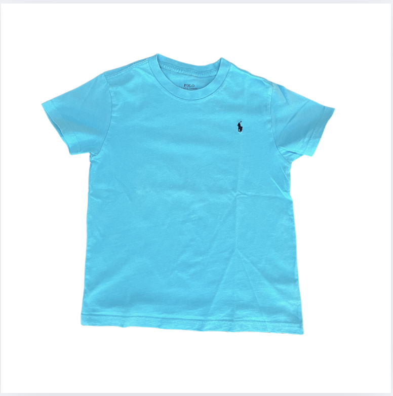 Ralph Lauren Mavi Tshirt 7 yaş