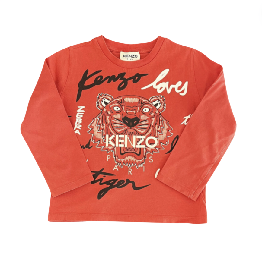 Kenzo Gül kurusu rengi t shirt 5 yaş