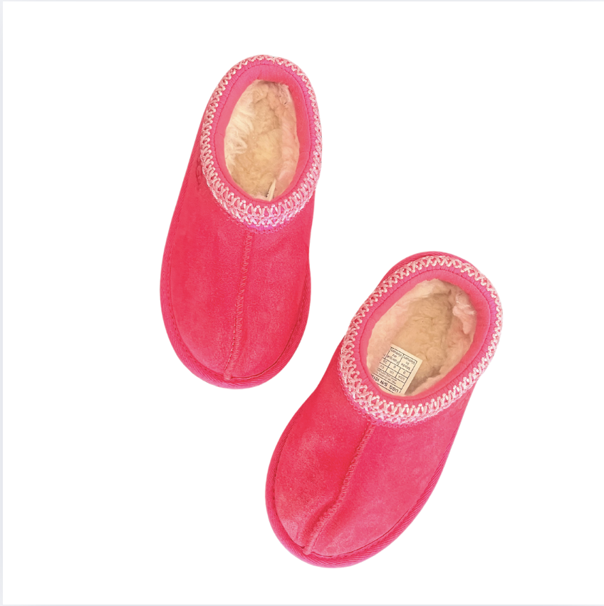 Ugg Kürklü Pembe terlikler 26 numara