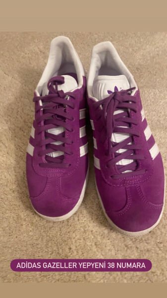 Adidas Gazelle ayakkabılar 38 numara