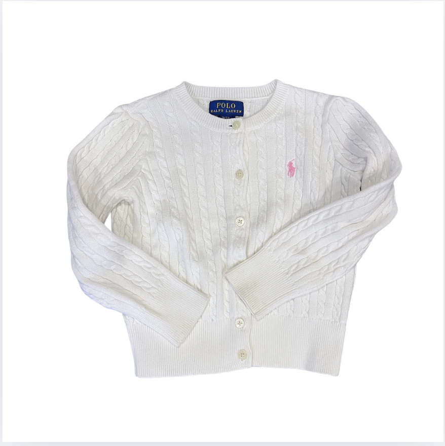 Ralph Lauren Beyaz Hırka 3 yaş